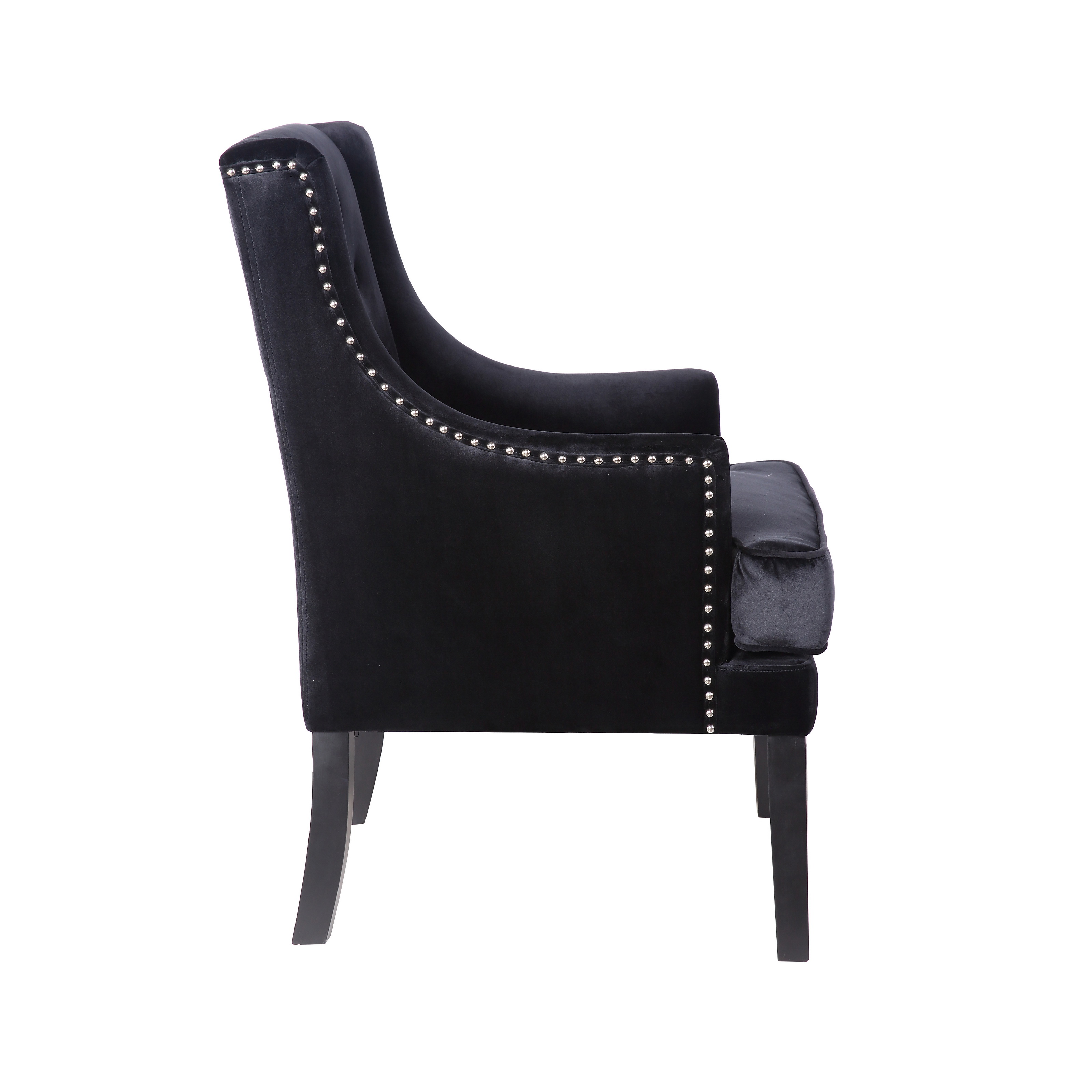 Memphis stol sort velour Vital Design Memphis stol sort velour Vital Design