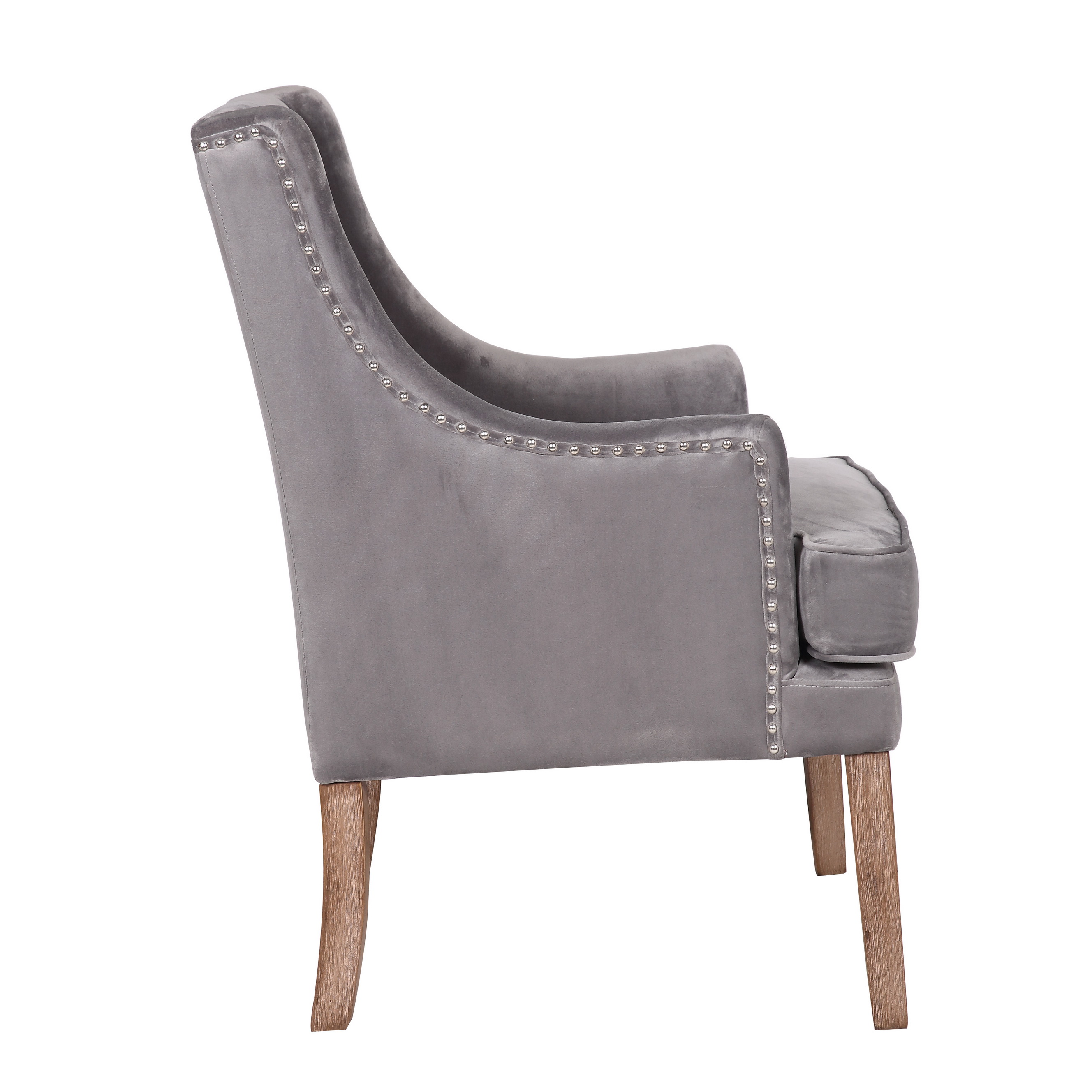 Memphis stol grå velour Vital Design Memphis stol sort velour Vital Design